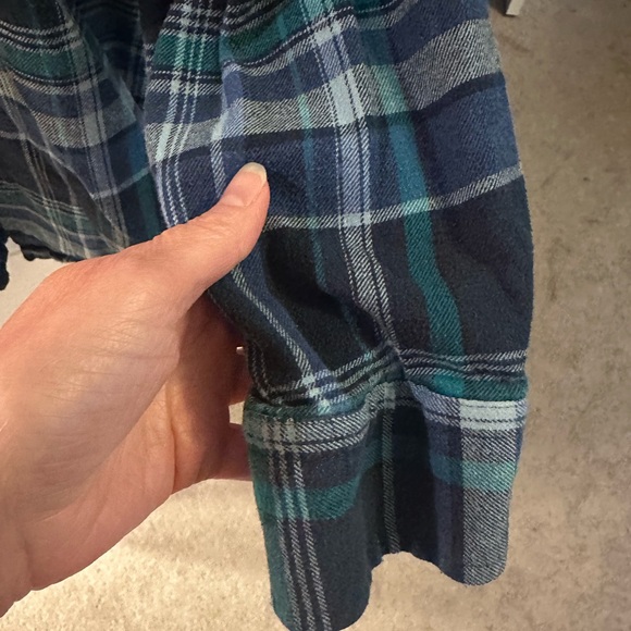 Dickies Relaxed Fit Blue and Black Plaid Shirt - Picture 9 of 12